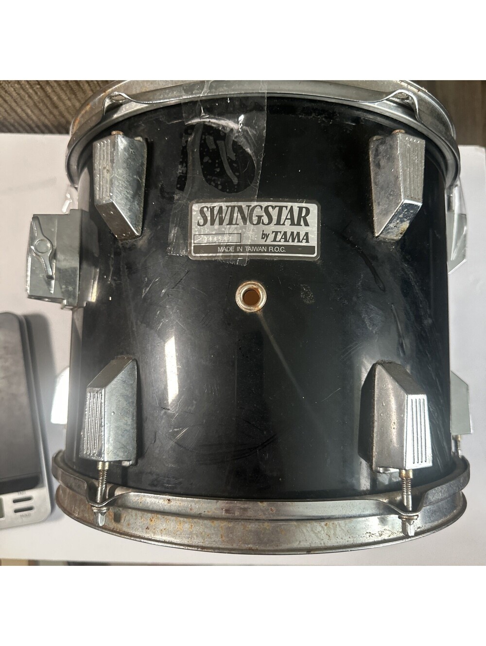 Vintage Tama Swingstar 13” X 12" Tom Drum Made In Taiwan black